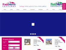 Tablet Screenshot of fastmoveproperties.co.uk